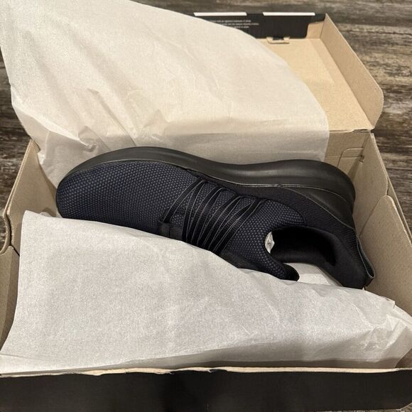 Adidas Lite Racer Adapt 7.0 Shoes Mens Size 10 Black Grey Running Sneakers NIB - Picture 3 of 10